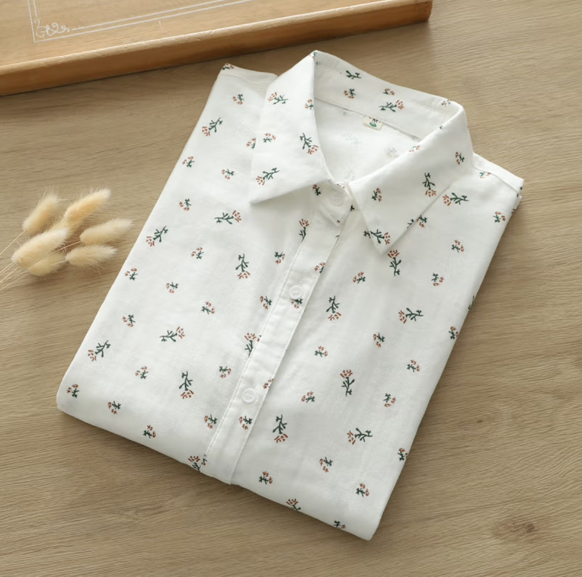 rose print shirt