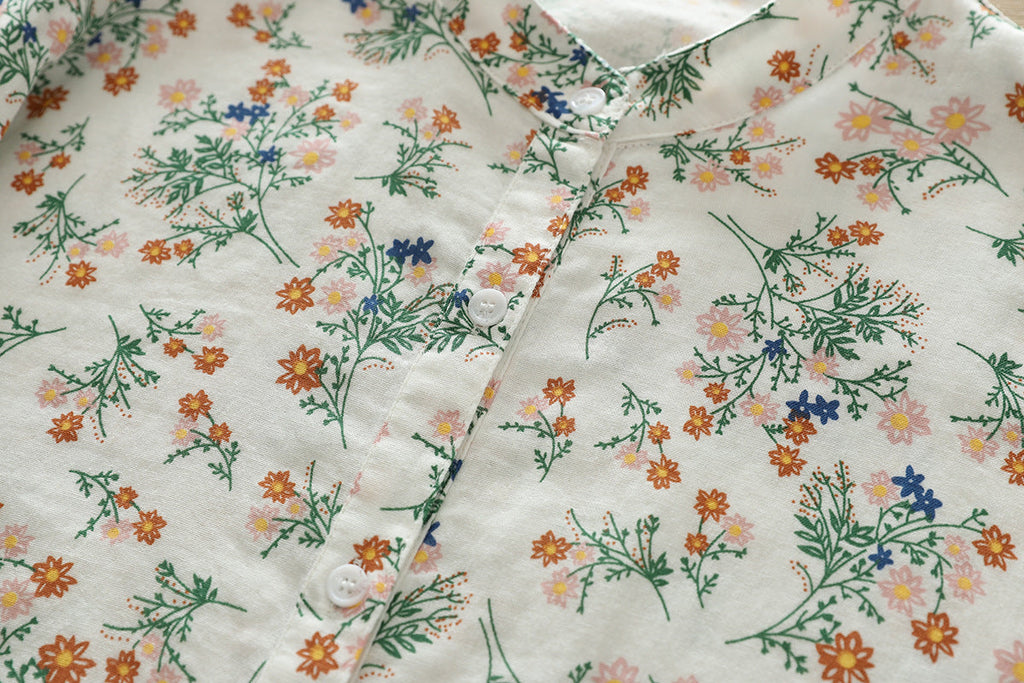 Flower Printed Women Shirt