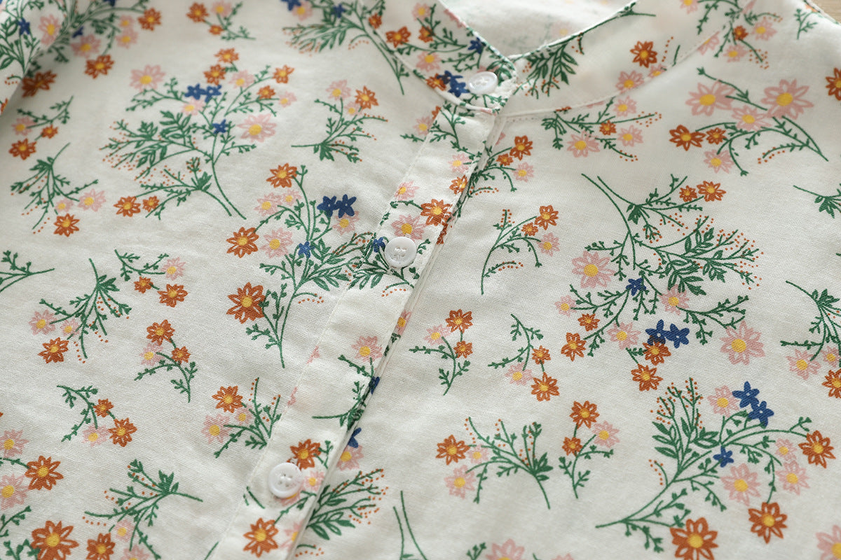 Flower Printed Women Shirt