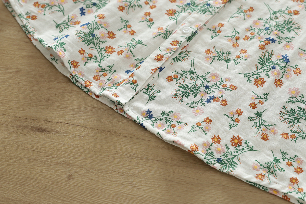 Flower Printed Women Shirt