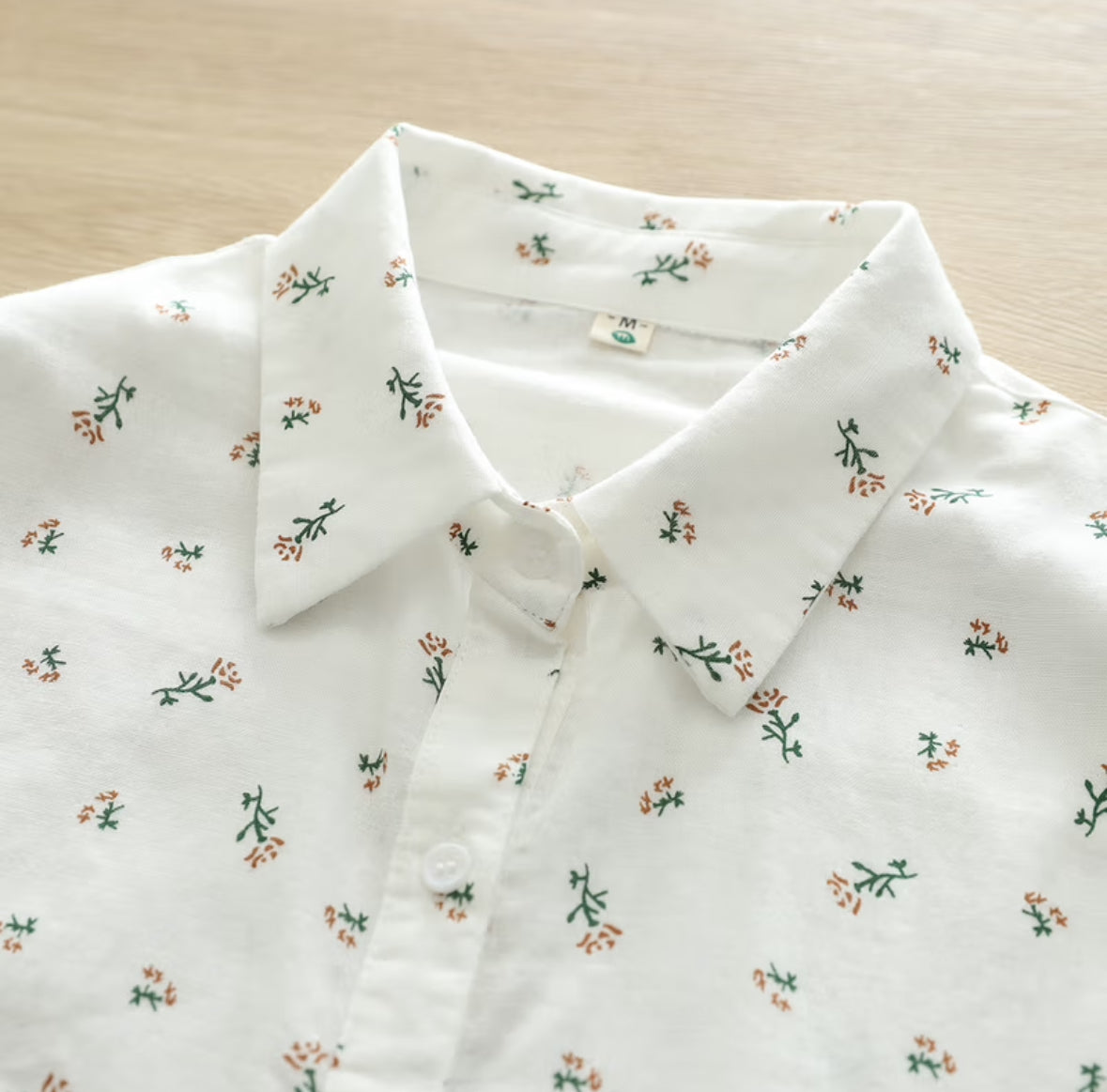 rose print shirt